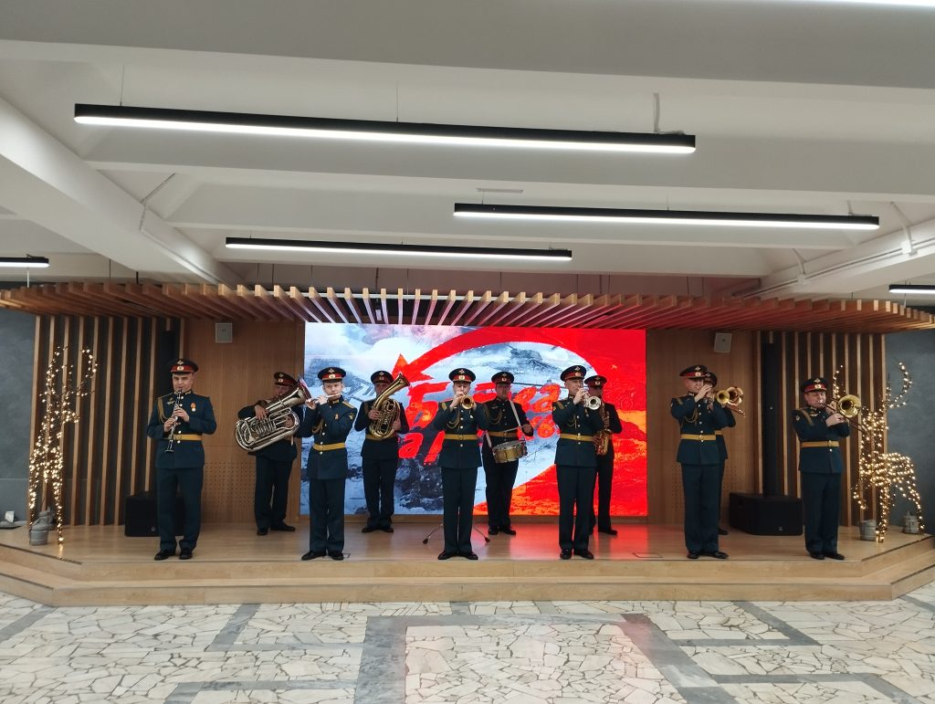 Торжественная встреча, посвященная 84-й годовщине начала контрнаступления советских войск в битве под Москвой, организованная Московским городским Советом ветеранов