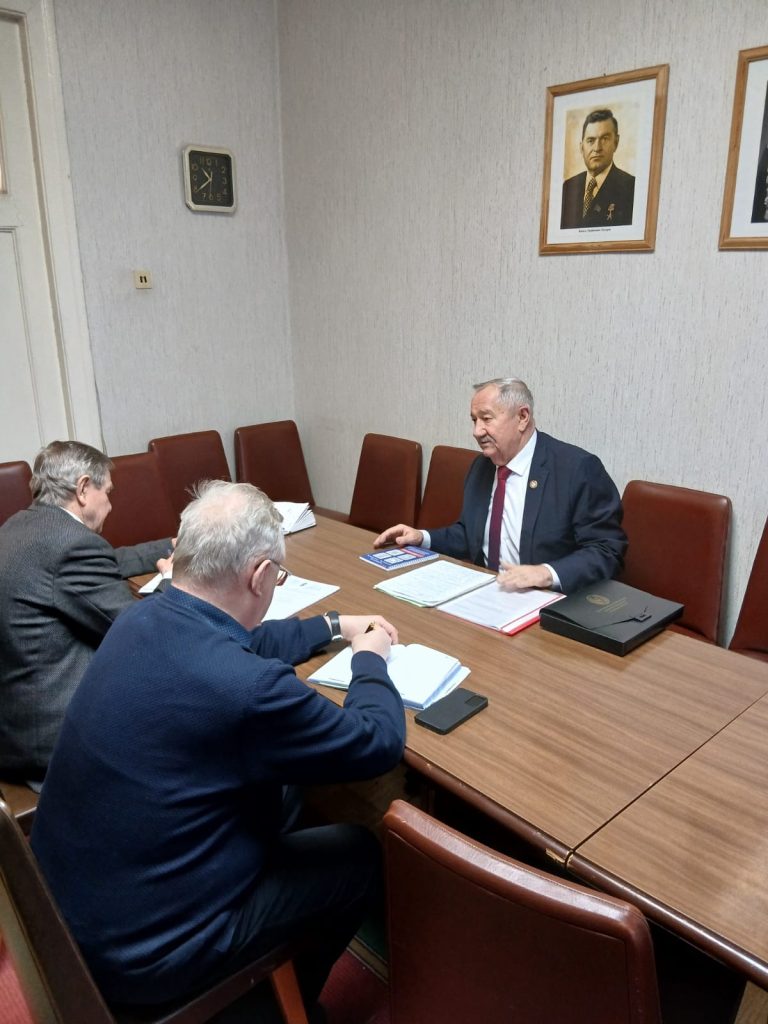 Рабочая встреча представителей Координационного совета Международного союза ветеранов независимых государств и Союза ветеранов Республики Татарстан