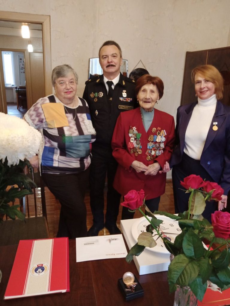 УЧАСТНИКУ ВЕЛИКОЙ ОТЕЧЕСТВЕННОЙ ВОЙНЫ КАШКАРОВОЙ ЗИНАИДЕ ВАСИЛЬЕВНЕ – 100 ЛЕТ