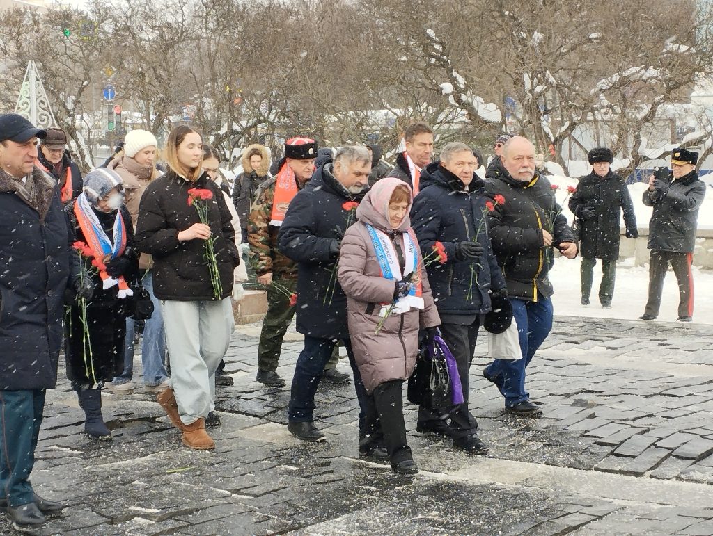 Торжественная встреча поколений защитников Отечества «Военные династии в строю защитников Отечества»