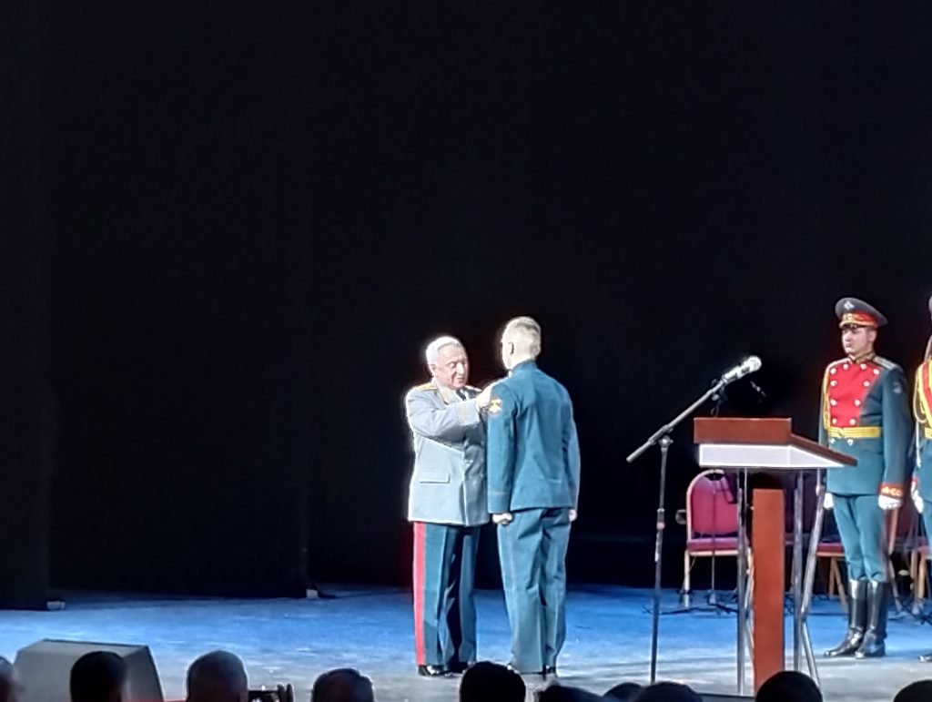 Торжественная встреча поколений защитников Отечества «Военные династии в строю защитников Отечества»