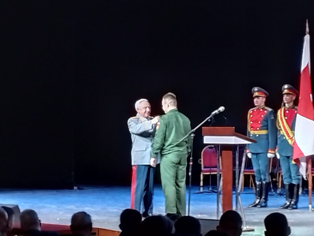 Торжественная встреча поколений защитников Отечества «Военные династии в строю защитников Отечества»