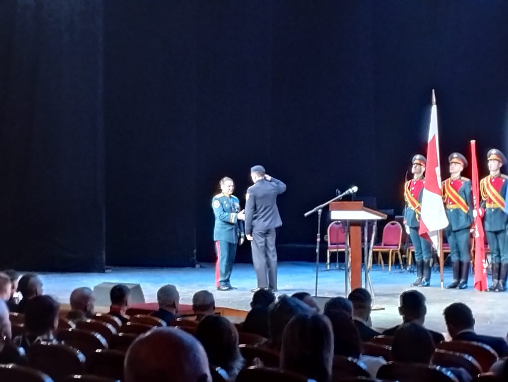 Торжественная встреча поколений защитников Отечества «Военные династии в строю защитников Отечества»