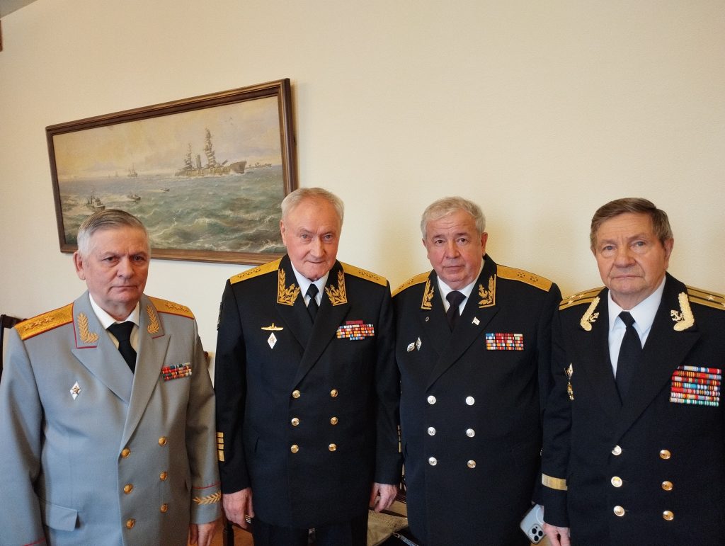 Торжественное мероприятие, посвященное 330-летию основания Флота России и 25-летию канонизации в лике святых адмирала Федора Ушакова, организованное Клубом адмиралов