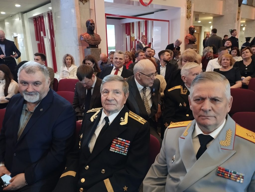 Торжественное мероприятие, посвященное 330-летию основания Флота России и 25-летию канонизации в лике святых адмирала Федора Ушакова, организованное Клубом адмиралов