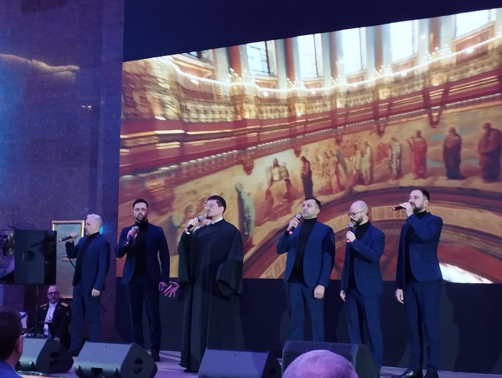 Торжественное мероприятие, посвященное 330-летию основания Флота России и 25-летию канонизации в лике святых адмирала Федора Ушакова, организованное Клубом адмиралов