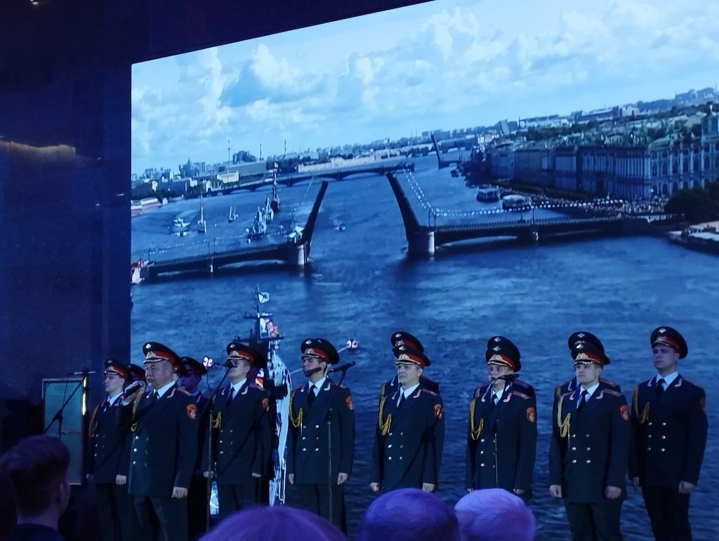 Торжественное мероприятие, посвященное 330-летию основания Флота России и 25-летию канонизации в лике святых адмирала Федора Ушакова, организованное Клубом адмиралов