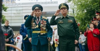 Памятно-мемориальное мероприятие, посвященное Дню памяти и скорби, у бюста дважды Героя Советского Союза генерала армии И.Д. Черняховского