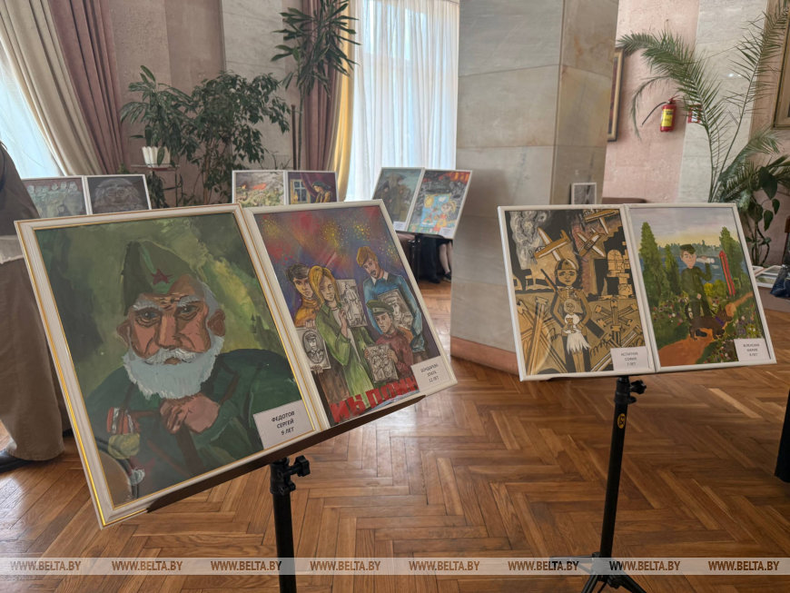 «Нам мир завещано беречь». В Минске подвели итоги конкурса детских рисунков